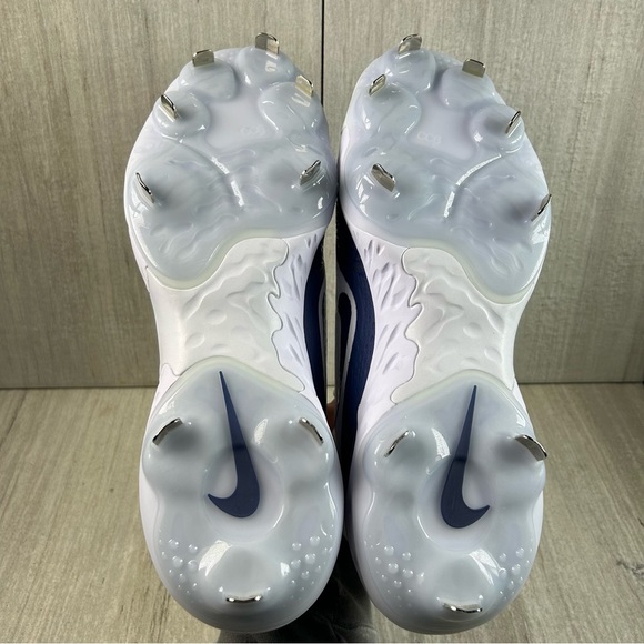 NEW Nike Alpha Huarache Elite 4 Low Metal Baseball Cleat fd2745-103 Mens Size 13 - Picture 7 of 9